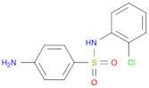 4-amino-N-(2-chlorophenyl)benzene-1-sulfonamide