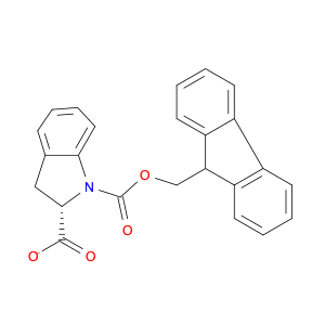 1H-Indole-1,2-dicarboxylic acid, 2,3-dihydro-, 1-(9H-fluoren-9-ylmethyl) ester, (2S)-