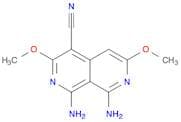 1,8-Diamino-3,6-dimethoxy-2,7-naphthyridine-4-carbonitrile