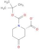 1,2-Piperidinedicarboxylic acid, 4-oxo-, 1-(1,1-dimethylethyl) ester, (2S)-