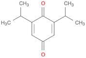 2,​5-​Cyclohexadiene-​1,​4-​dione, 2,​6-​bis(1-​methylethyl)​-