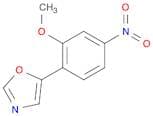 Oxazole, 5-(2-methoxy-4-nitrophenyl)-