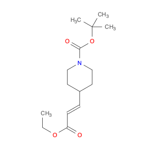 1-Piperidinecarboxylic acid, 4-[(1E)-3-ethoxy-3-oxo-1-propen-1-yl]-, 1,1-dimethylethyl ester