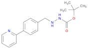 Hydrazinecarboxylic acid, 2-[[4-(2-pyridinyl)phenyl]methyl]-, 1,1-dimethylethyl ester