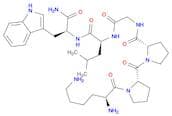 L-Tryptophanamide, L-lysyl-L-prolyl-L-prolylglycyl-L-leucyl- (9CI)