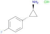 Cyclopropanamine, 2-(4-fluorophenyl)-, hydrochloride (1:1), (1S,2R)-