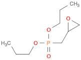 Phosphonic acid, (oxiranylmethyl)-, dipropyl ester (9CI)