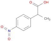 Benzeneacetic acid, α-methyl-4-nitro-