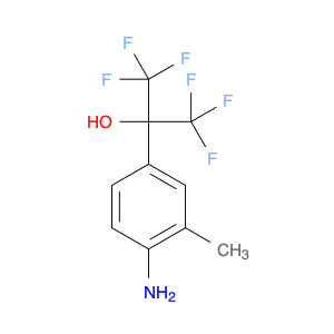Benzenemethanol, 4-amino-3-methyl-α,α-bis(trifluoromethyl)-