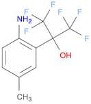 2-(2-Amino-5-methylphenyl)-1,1,1,3,3,3-hexafluoropropan-2-ol