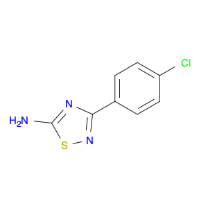 1,2,4-Thiadiazol-5-amine, 3-(4-chlorophenyl)-
