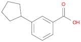 Benzoic acid, 3-cyclopentyl-