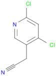 3-Pyridineacetonitrile, 4,6-dichloro-