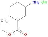 ethyl 3-aminocyclohexane-1-carboxylate hydrochloride