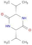 2,5-Piperazinedione, 3,6-bis(1-methylethyl)-, (3S,6S)-