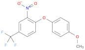 1-(4-Methoxyphenoxy)-2-nitro-4-(trifluoromethyl)benzene