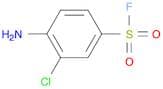 Benzenesulfonyl fluoride, 4-amino-3-chloro-