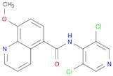 5-Quinolinecarboxamide, N-(3,5-dichloro-4-pyridinyl)-8-methoxy-