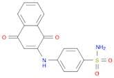 Benzenesulfonamide, 4-[(1,4-dihydro-1,4-dioxo-2-naphthalenyl)amino]-