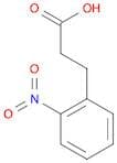 Benzenepropanoic acid, 2-nitro-