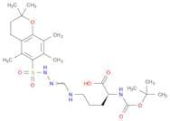 (S)-2-((tert-Butoxycarbonyl)amino)-5-(3-((2,2,5,7,8-pentamethylchroman-6-yl)sulfonyl)guanidino)pen…