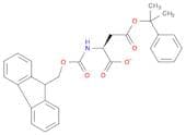 L-Aspartic acid, N-[(9H-fluoren-9-ylmethoxy)carbonyl]-, 4-(1-methyl-1-phenylethyl) ester