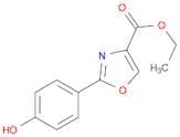 Ethyl 2-(4'-hydroxyphenyl)-1,3-oxazole-4-carboxylate