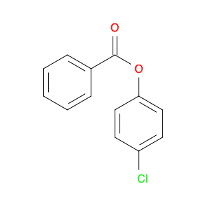 Benzoic acid, 4-chlorophenyl ester