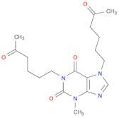 3,7-Dihydro-3-methyl-1,7-bis(5-oxohexyl)-1H-purine-2,6-dione