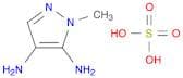 1H-Pyrazole-4,5-diamine, 1-methyl-, sulfate (1:1)