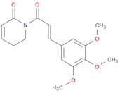 2(1H)-Pyridinone, 5,6-dihydro-1-[(2E)-1-oxo-3-(3,4,5-trimethoxyphenyl)-2-propen-1-yl]-