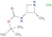 tert-butyl N-[cis-2-methylazetidin-3-yl]carbamate hydrochloride