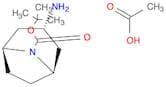 8-Azabicyclo[3.2.1]octane-8-carboxylic acid, 3-amino-, 1,1-dimethylethyl ester, acetate (1:1), (3-…