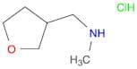3-Furanmethanamine, tetrahydro-N-methyl-, hydrochloride (1:1)