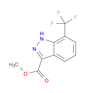 1H-Indazole-3-carboxylic acid, 7-(trifluoromethyl)-, methyl ester