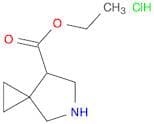 5-Azaspiro[2.4]heptane-7-carboxylic acid, ethyl ester, hydrochloride (1:1)