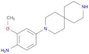 4-(3,9-Diazaspiro[5.5]undecan-3-yl)-2-methoxyaniline