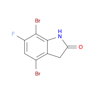 2H-Indol-2-one, 4,7-dibromo-6-fluoro-1,3-dihydro-