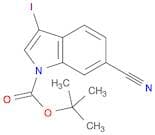 1H-Indole-1-carboxylic acid, 6-cyano-3-iodo-, 1,1-dimethylethyl ester