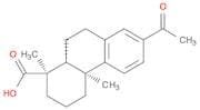 1-Phenanthrenecarboxylic acid, 7-acetyl-1,2,3,4,4a,9,10,10a-octahydro-1,4a-dimethyl-, (1R,4aS,10aR…