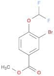 Benzoic acid, 3-bromo-4-(difluoromethoxy)-, methyl ester