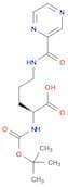 (S)-2-((tert-Butoxycarbonyl)amino)-5-(pyrazine-2-carboxamido)pentanoic acid