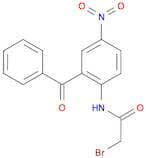 Acetamide, N-(2-benzoyl-4-nitrophenyl)-2-bromo-