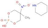 1,3-Propanediol, 2-methyl-2-nitro-, cyclic hydrogen phosphate, compd. with piperidine (1:1) (8CI)
