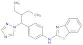 2-Benzothiazolamine, N-[4-[2-ethyl-1-(1H-1,2,4-triazol-1-yl)butyl]phenyl]-
