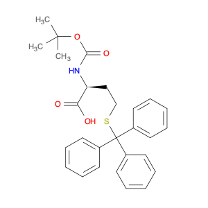 L-Homocysteine, N-[(1,1-dimethylethoxy)carbonyl]-S-(triphenylmethyl)-