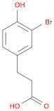 Benzenepropanoic acid, 3-bromo-4-hydroxy-