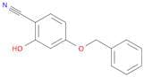 Benzonitrile, 2-​hydroxy-​4-​(phenylmethoxy)​-