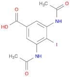 Benzoic acid, 3,5-bis(acetylamino)-4-iodo-