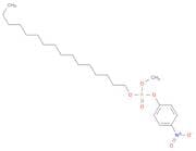 Phosphoric acid, hexadecyl methyl 4-nitrophenyl ester